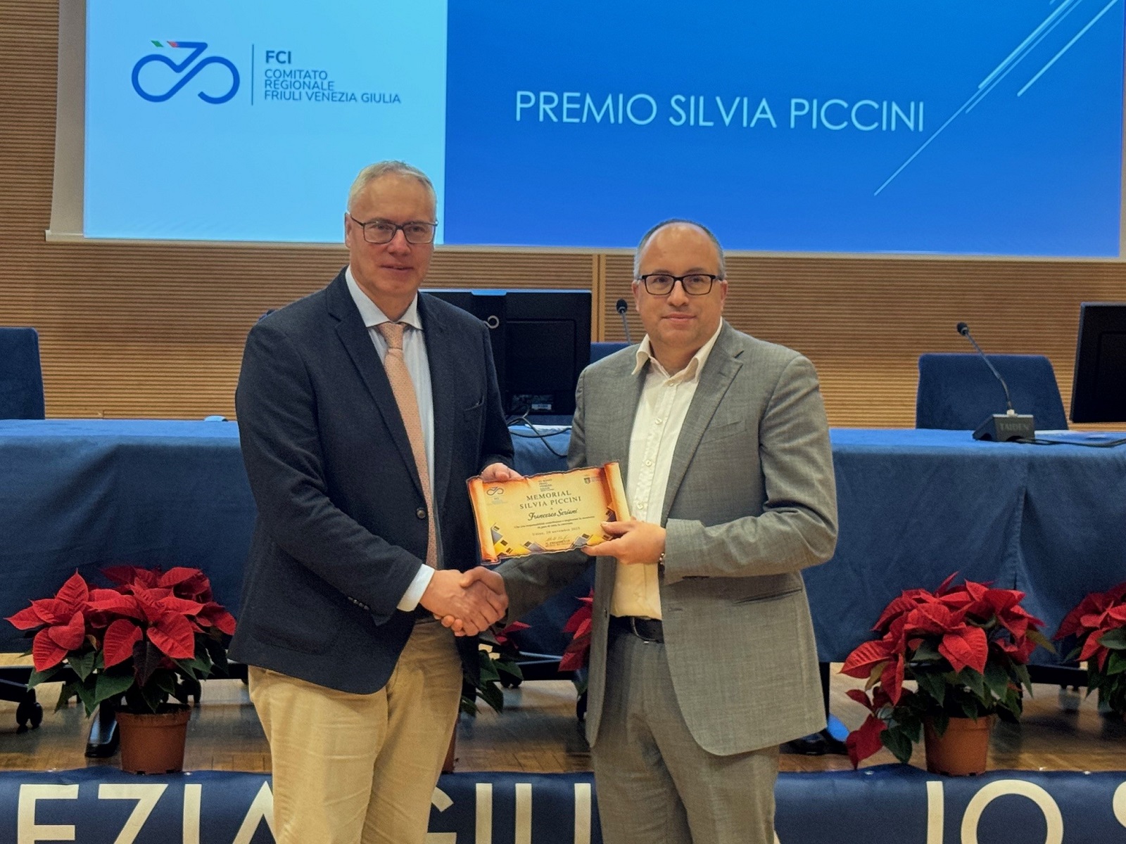 SPORT. BORDIN AL GALÀ DI CICLISMO FRIULANO: FVG TERRA DI CAMPIONI